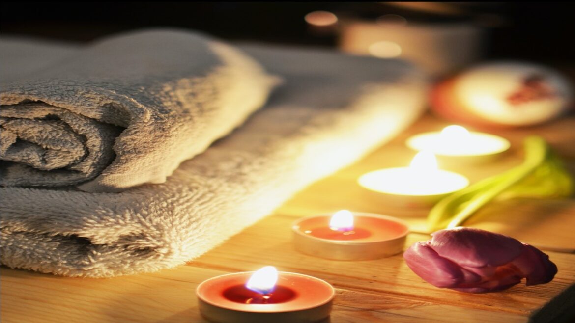 Chillout Towels and Candles