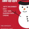 Christmas Outdoor Table Top Fayre